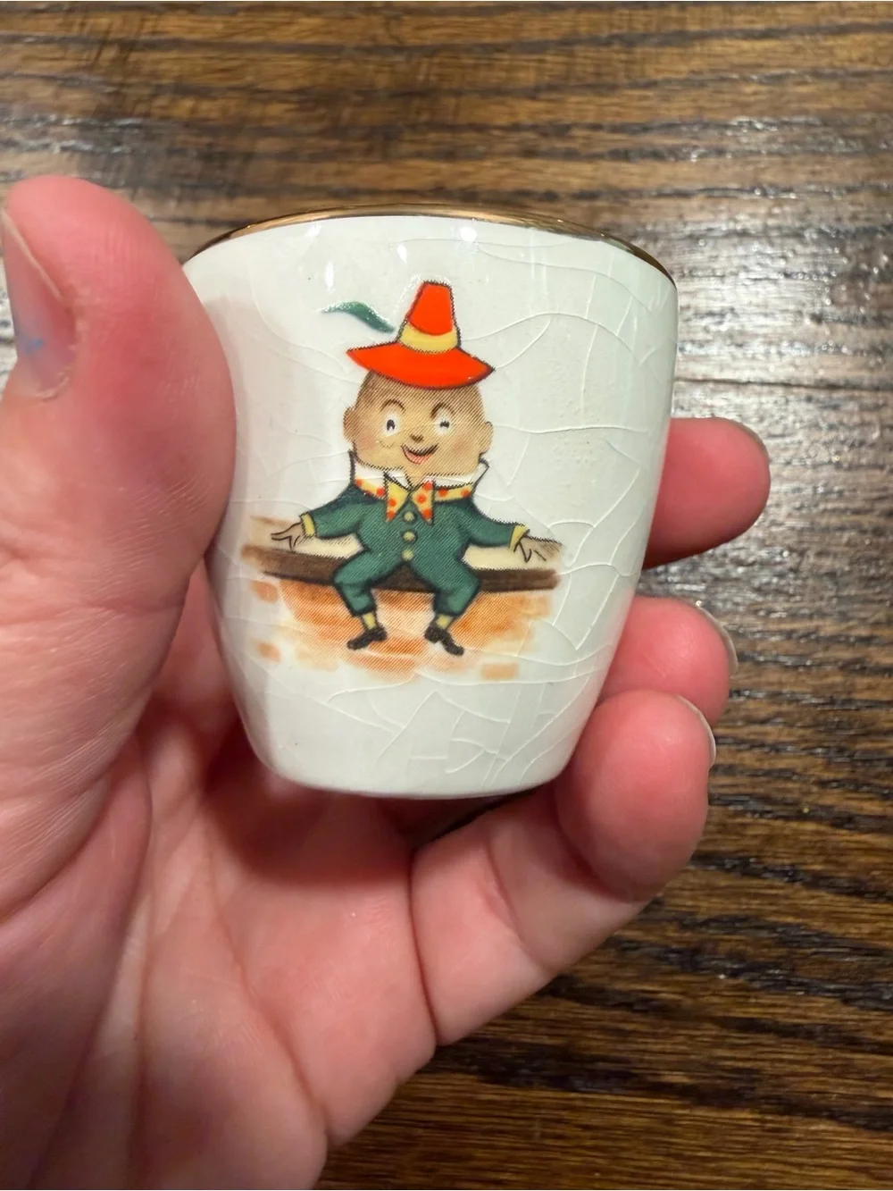 Arklow kiddies table setting Humpty Dumpty set
